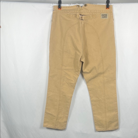VINTAGE FRONTIER CLASSIC Men’s Size 3 Buckle Back Canvas Brown Western - Picture 1 of 5